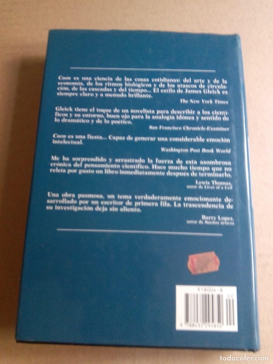Libros de segunda mano: CAOS. LA CREACI&Oacute;N DE UNA CIENCIA / JAMES GLEICK - Foto 2
