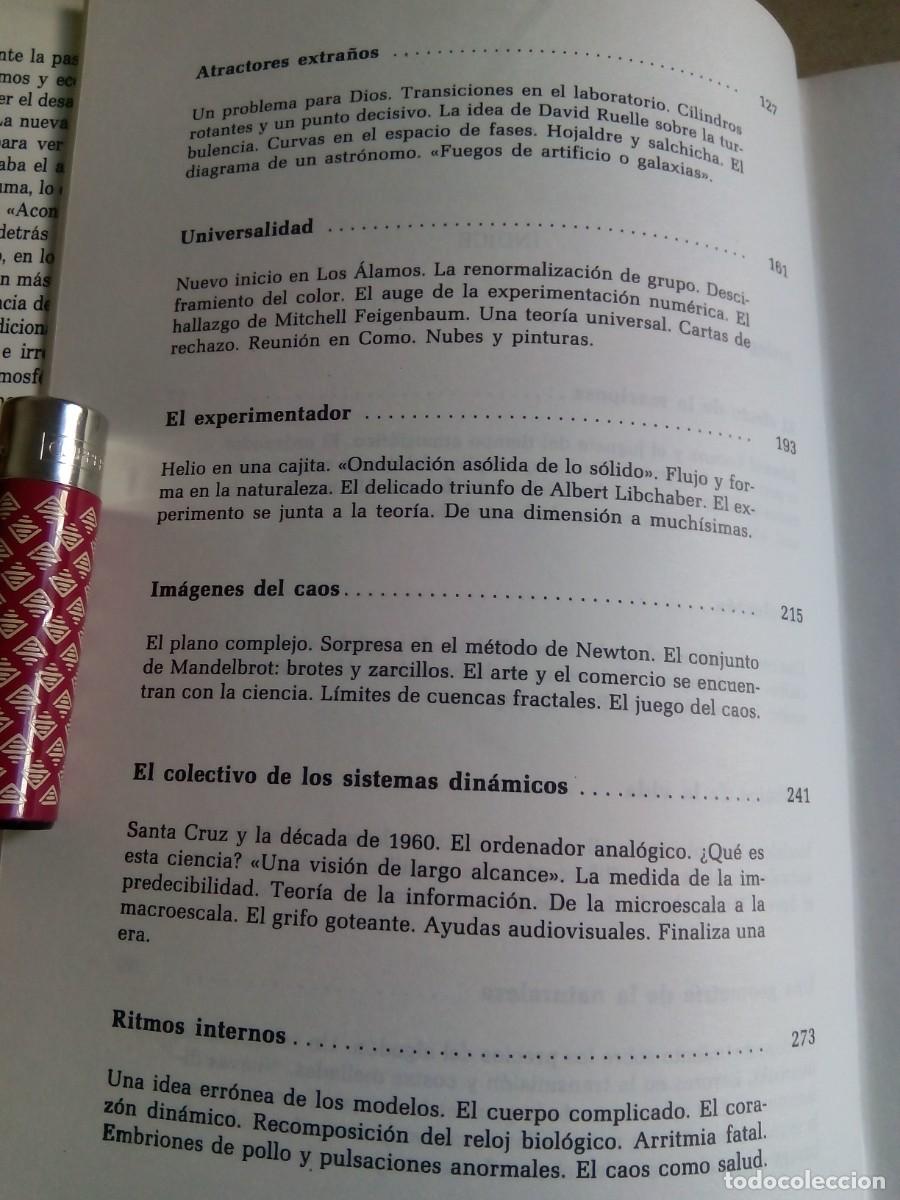 Libros de segunda mano: CAOS. LA CREACI&Oacute;N DE UNA CIENCIA / JAMES GLEICK - Foto 8