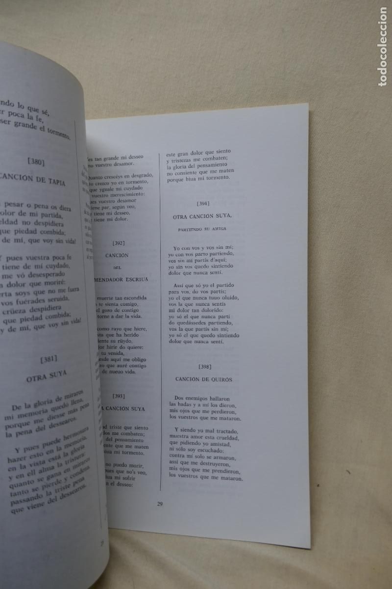 Libros de segunda mano: SELECCI&Oacute;N DEL CANCIONERO GENERAL DE HERNANDO DEL CASTILLO - JOS&Eacute; M&ordf; REYES CANO - Foto 10