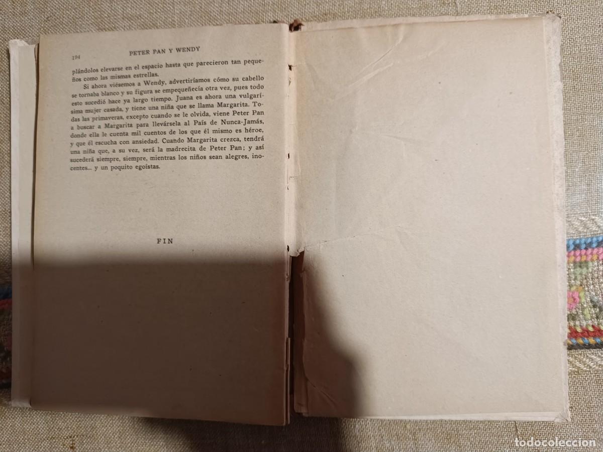 Libros de segunda mano: Quinta edici&oacute;n del libro Peter Pan - Foto 4