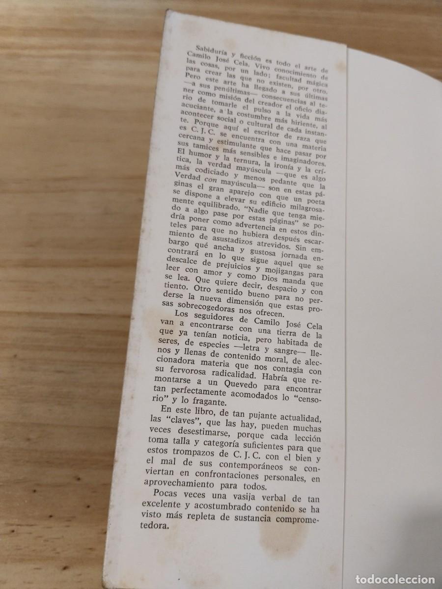 Libros de segunda mano: Al Servicio de Algo - Camilo Jos&eacute; Cela - Foto 4
