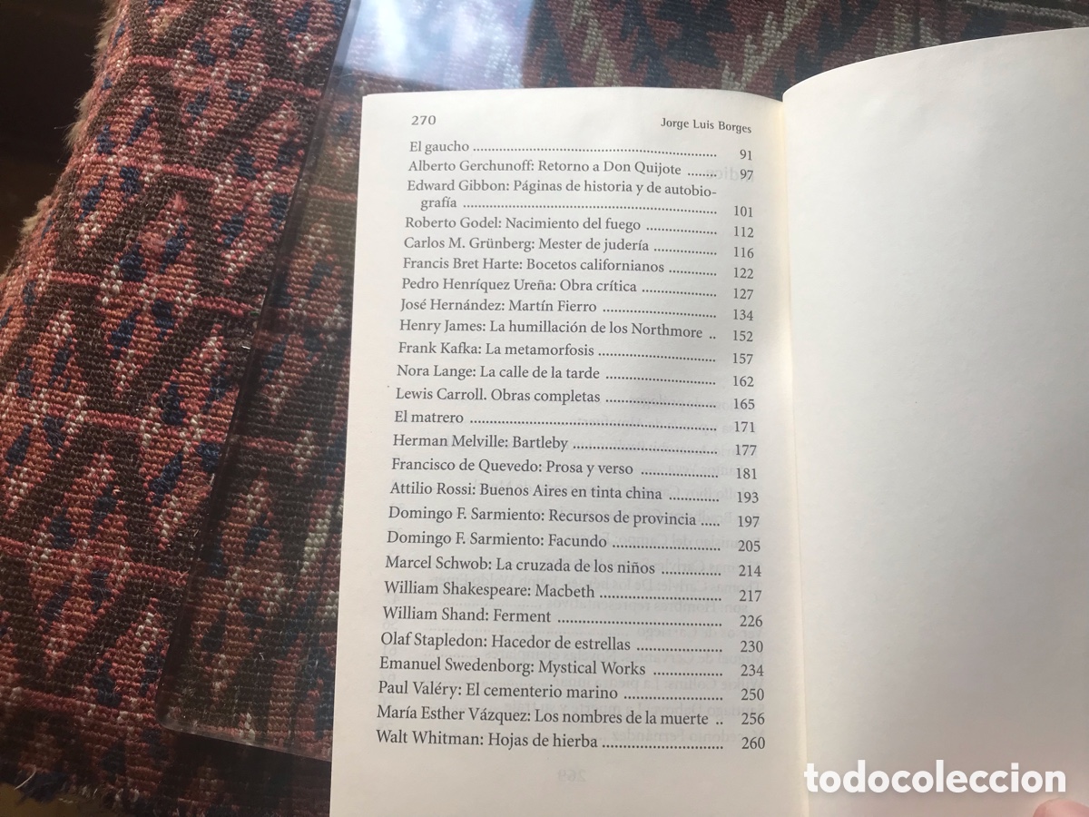 Libros de segunda mano: Pr&oacute;logos con un pr&oacute;logo de pr&oacute;logos. Jorge Luis Borges. - Foto 5