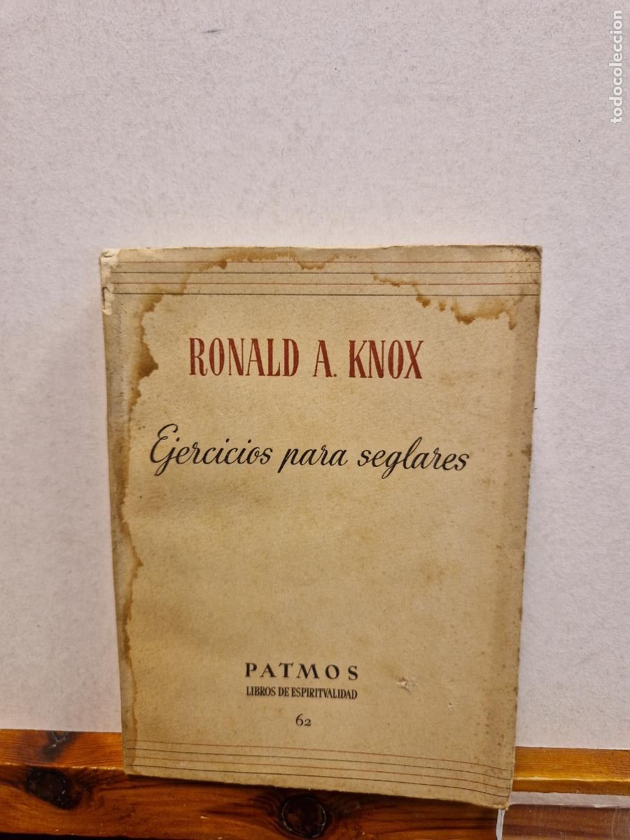 Libros de segunda mano: EJERCICIOS PARA SEGLARES. RONALD A. KNOX. EDITORIAL PATMOS - Foto 1