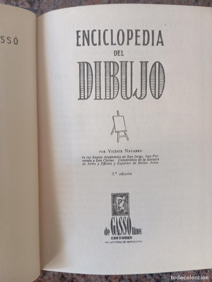 Libros de segunda mano: ENCICLOPEDIA DEL DIBUJO - VICENTE NAVARRO - Foto 2