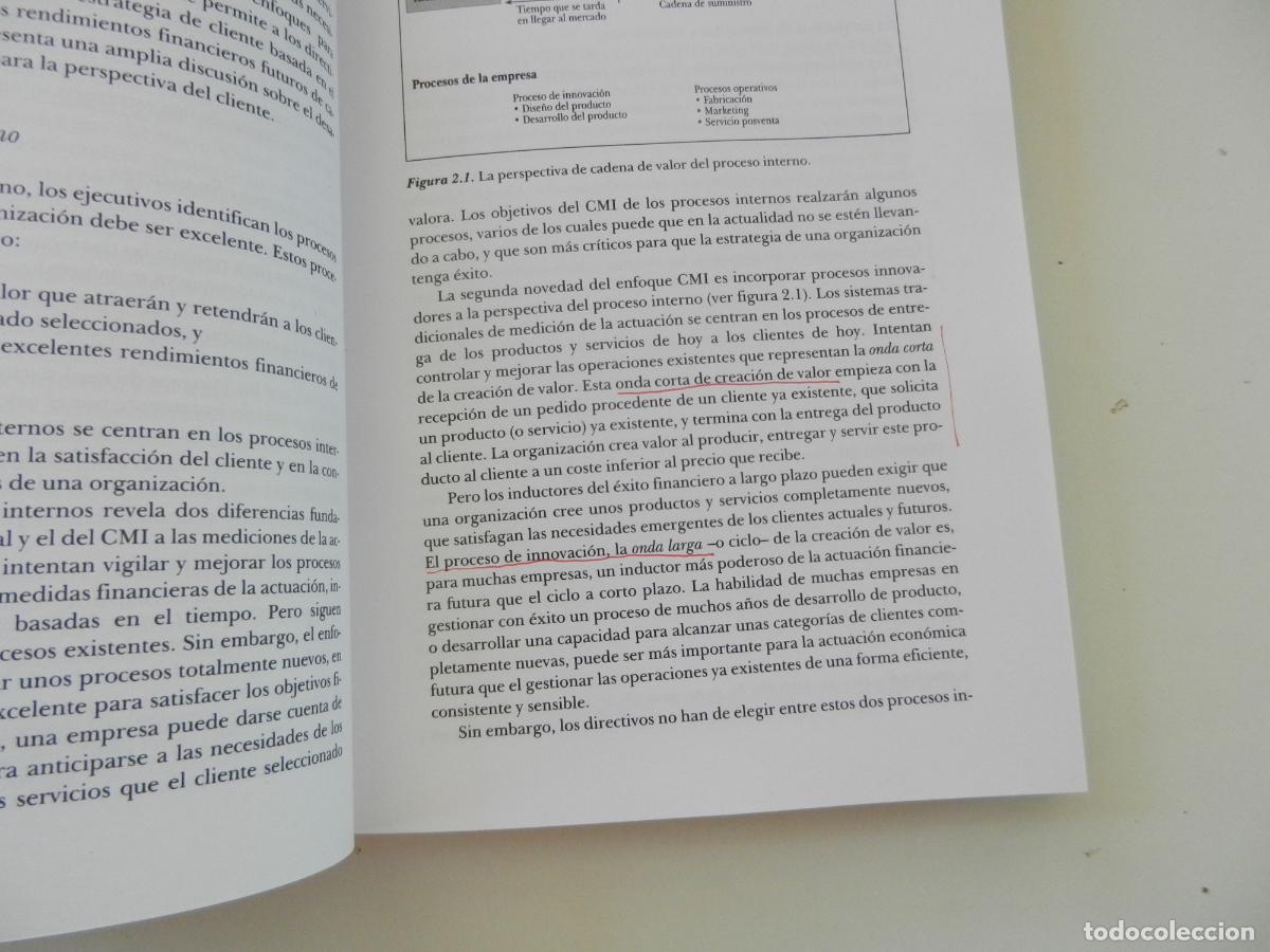 Libros de segunda mano: CUADRO DE MANDO INTEGRAL - ROBERT S. KAPLAN / DAVID P. NORTON- EDICIONES GESTI&Oacute;N 2000. - Foto 6
