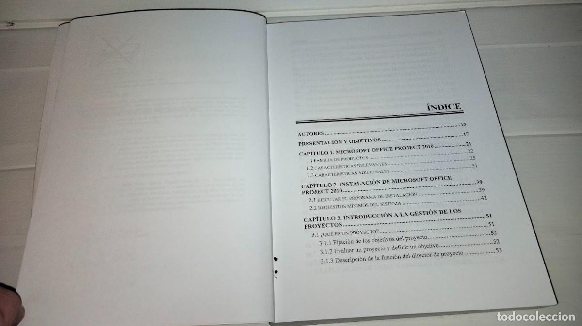 Libros de segunda mano: Gesti&oacute;n de proyectos con Microsoft Project 2010 -A. Colmenar-M. A. Castro-f. J. Cruz-E. Sancrist&oacute;bal - Foto 8