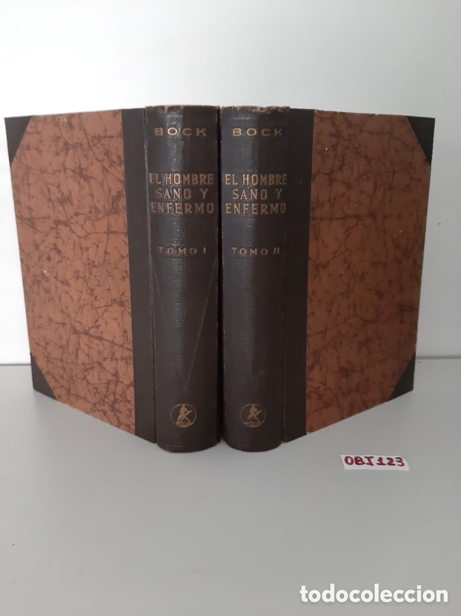 Libros de segunda mano: EL HOMBRE SANO Y ENFERMO (2 Tomos OBRA COMPLETA - Foto 1