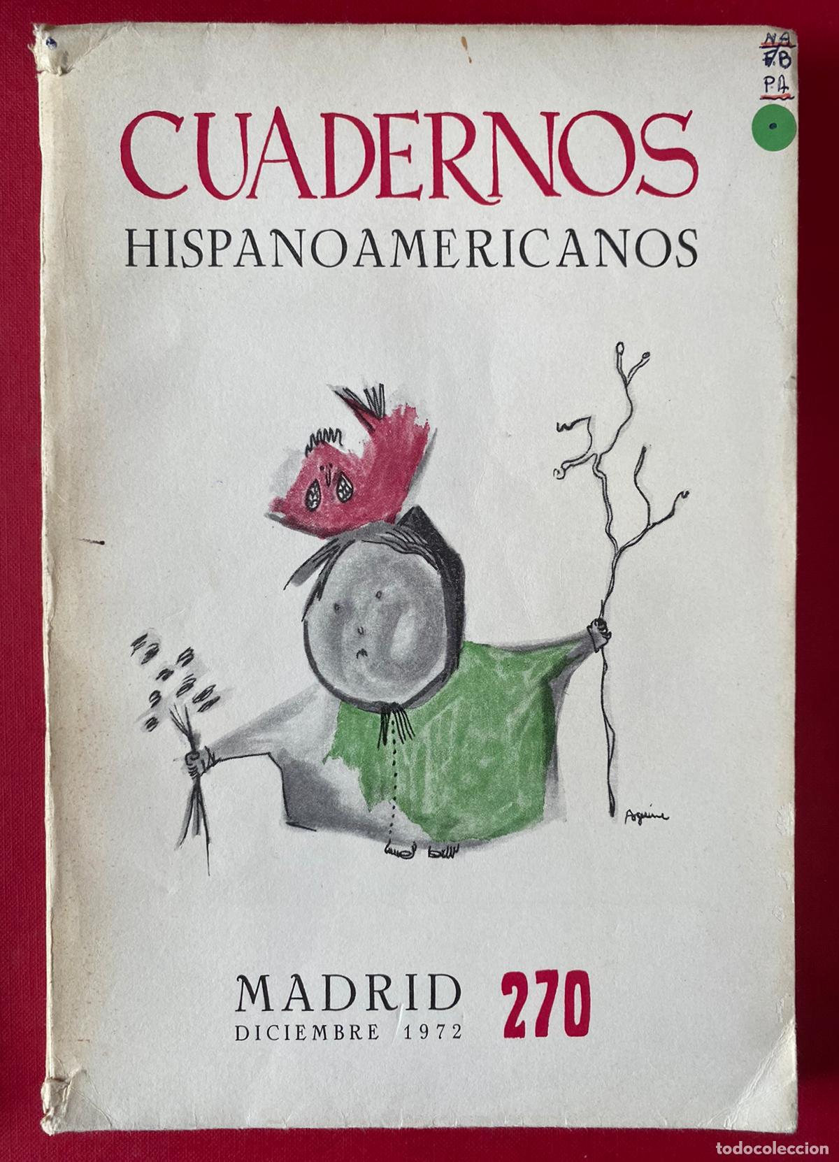 Libros de segunda mano: Cuadernos Hispanoamericanos. N&uacute;m. 270. Abril 1972 - Foto 1