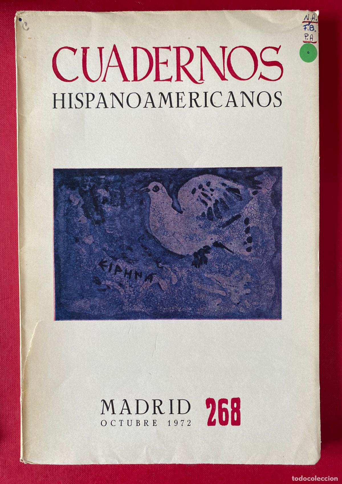 Libros de segunda mano: Cuadernos Hispanoamericanos. N&uacute;m. 268 - A&ntilde;o 1972 - Foto 1