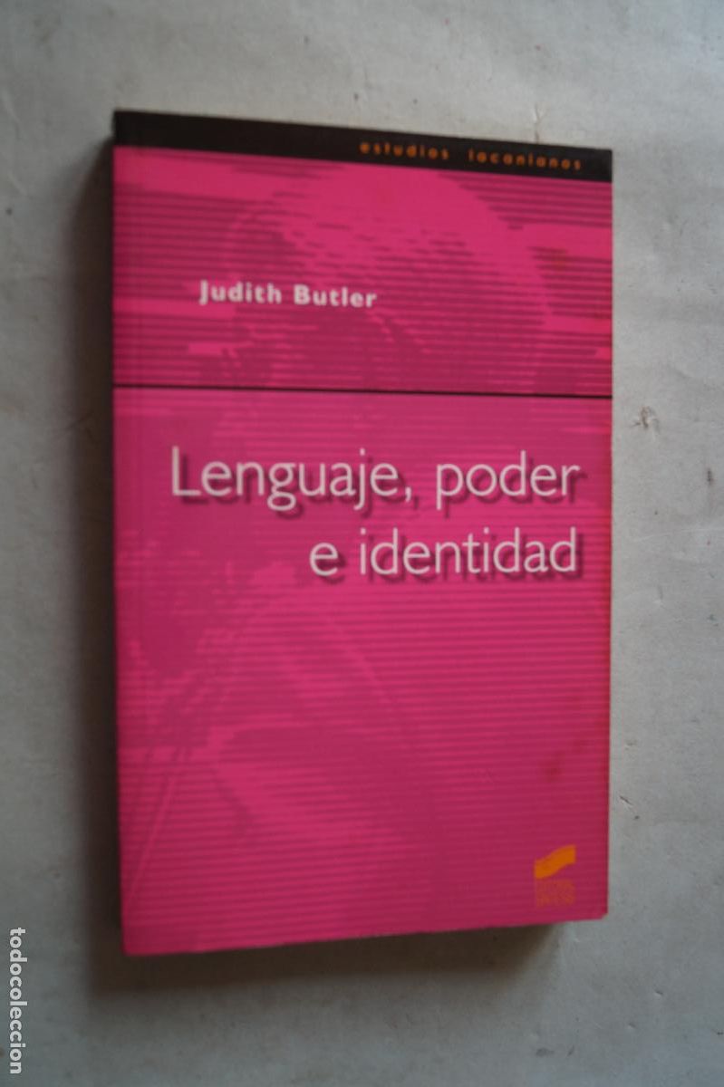 Libros de segunda mano: LENGUAJE, PODER E IDENTIDAD. JUDITH BUTLER - Foto 1