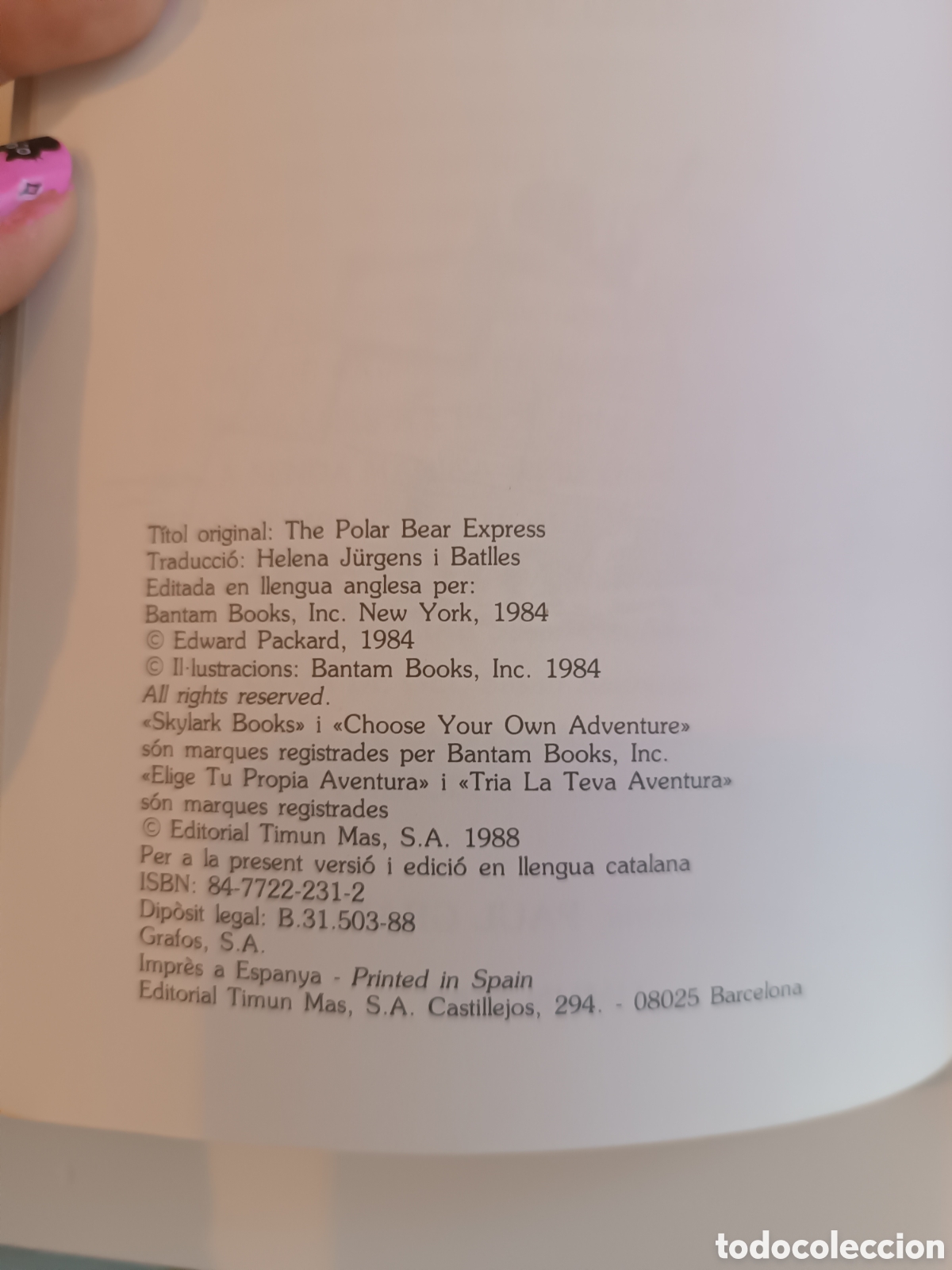 Libros de segunda mano: Lexpr&eacute;s de l&oacute;s polar - Foto 3