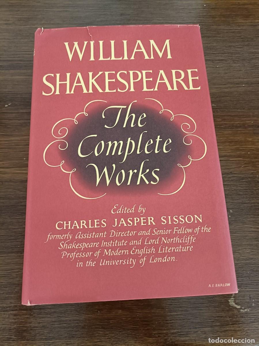Libros de segunda mano: WILLIAM SHAKESPEARE THE COMPLETE WORKS, Obra Completa en Ingl&eacute;s - Foto 1