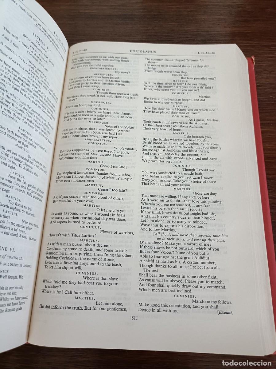 Libros de segunda mano: WILLIAM SHAKESPEARE THE COMPLETE WORKS, Obra Completa en Ingl&eacute;s - Foto 6