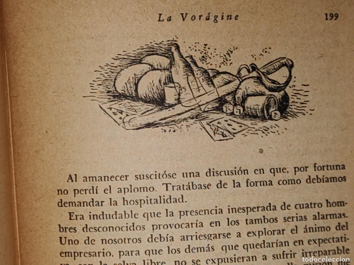 Libros de segunda mano: 108- LA VOR&Aacute;GINE - JOS&Eacute; EUSTASIO RIVERA - EDITORIAL DIANA - 1958 - Foto 20
