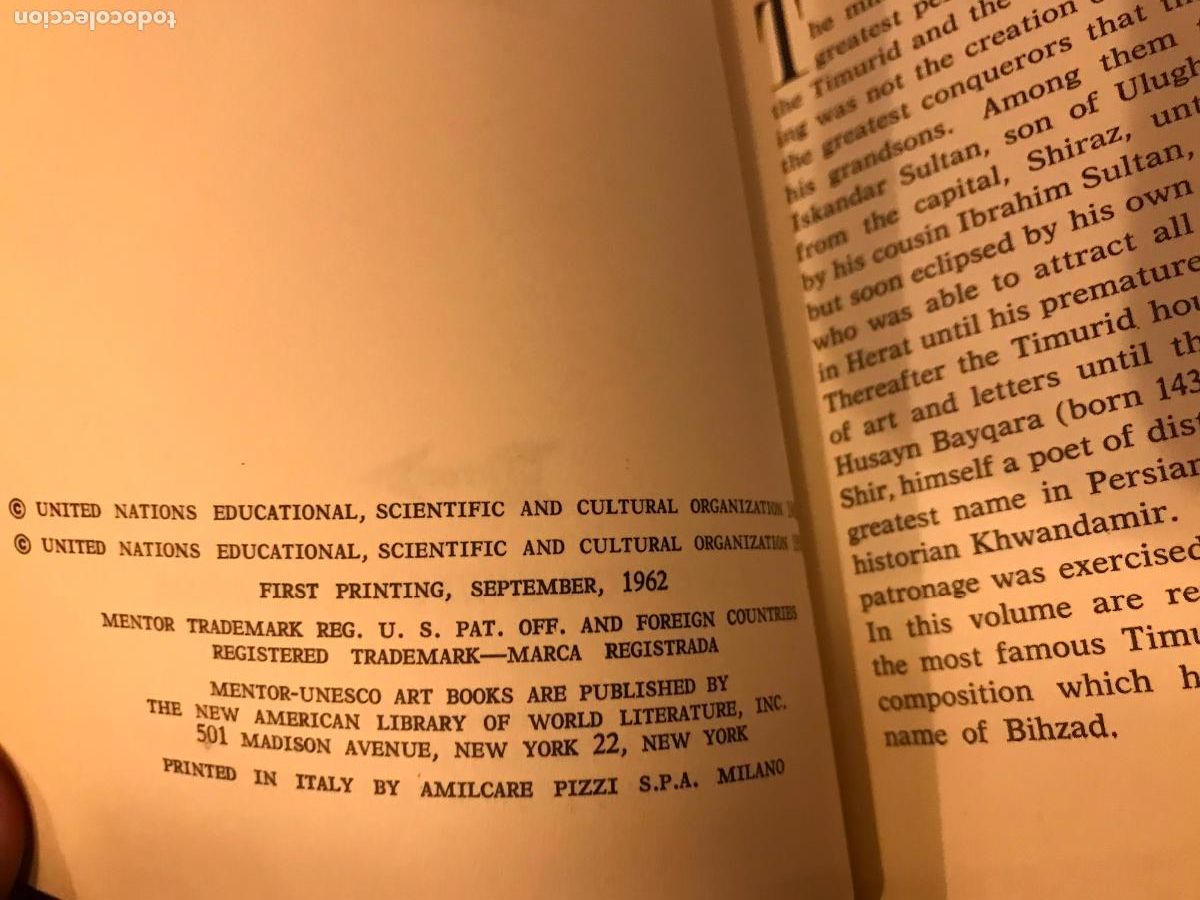 Libros de segunda mano: Persian Miniatures from ancients manuscripts. Basil Gray. EN INGL&Eacute;S - Foto 4