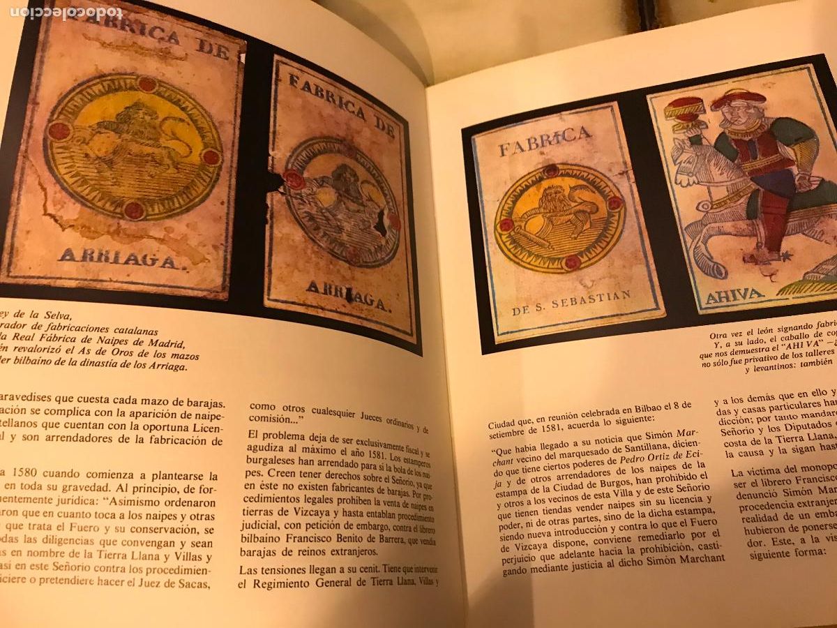 Libros de segunda mano: Naipes espa&ntilde;oles. M. Llano Gorostiza. - Foto 6