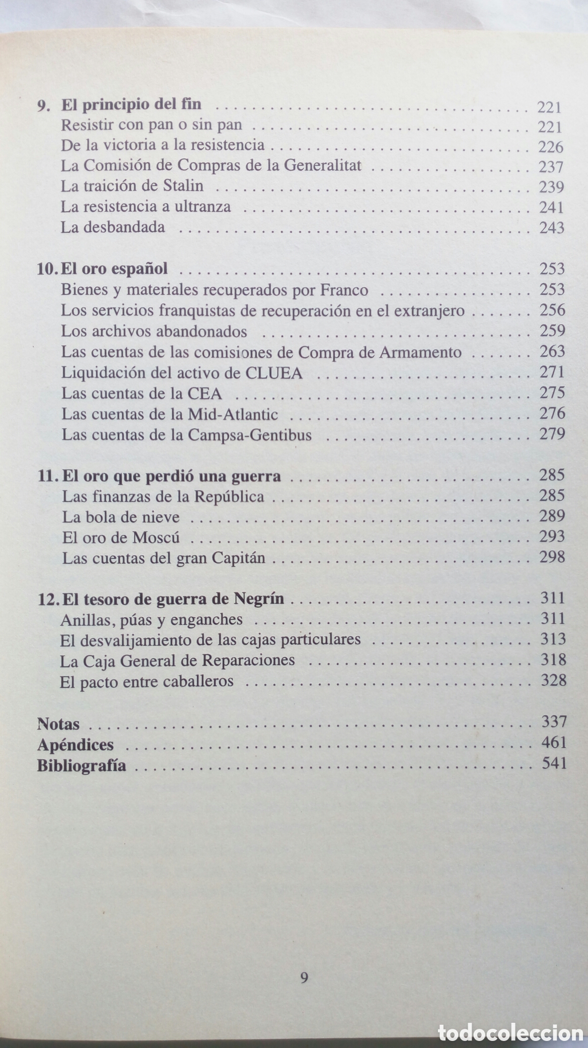 Libros de segunda mano: El expolio de la Rep&uacute;blica. Francisco Olaya Morales. - Foto 6
