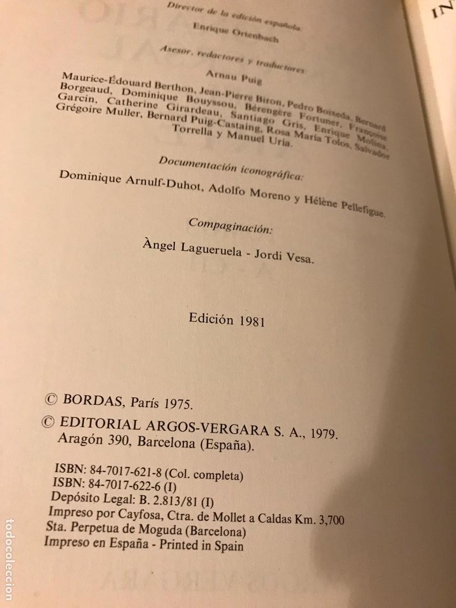 Libros de segunda mano: Diccionario universal del arte. Cabanne. 5 tomos. - Foto 8