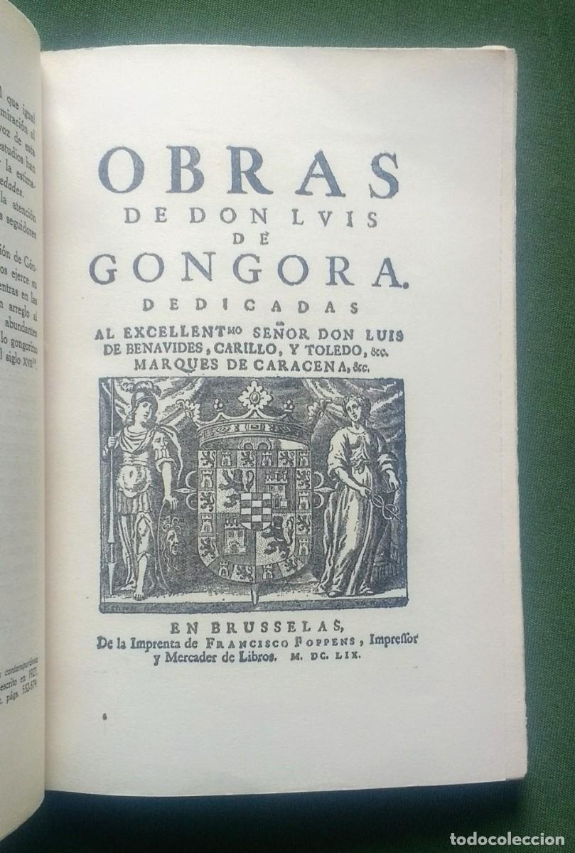 Libros de segunda mano: F&Aacute;BULA DE POLIFEMO Y OTROS POEMAS - LUIS DE G&Oacute;NGORA - 1960 - Foto 3