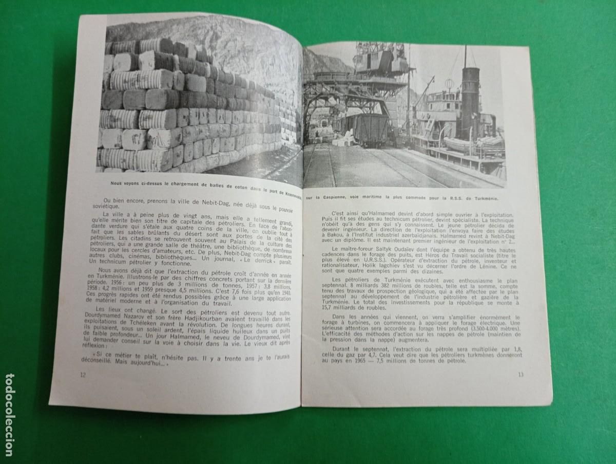 Libros de segunda mano: El Turkmenistan. Estudios sovi&eacute;ticos. Par&iacute;s. Comunista - Foto 4