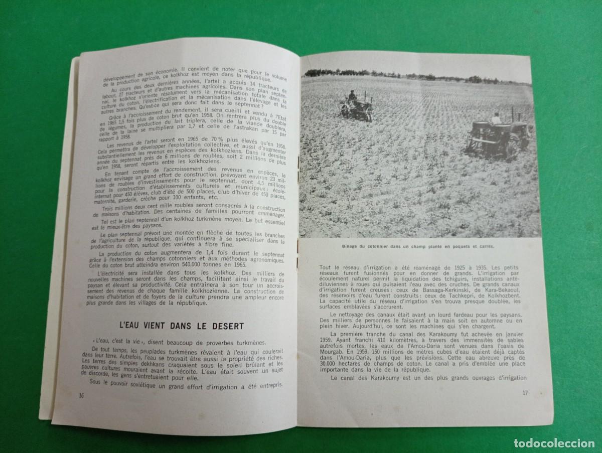Libros de segunda mano: El Turkmenistan. Estudios sovi&eacute;ticos. Par&iacute;s. Comunista - Foto 5