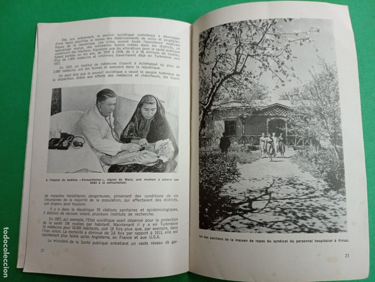 Libros de segunda mano: El Turkmenistan. Estudios sovi&eacute;ticos. Par&iacute;s. Comunista - Foto 6