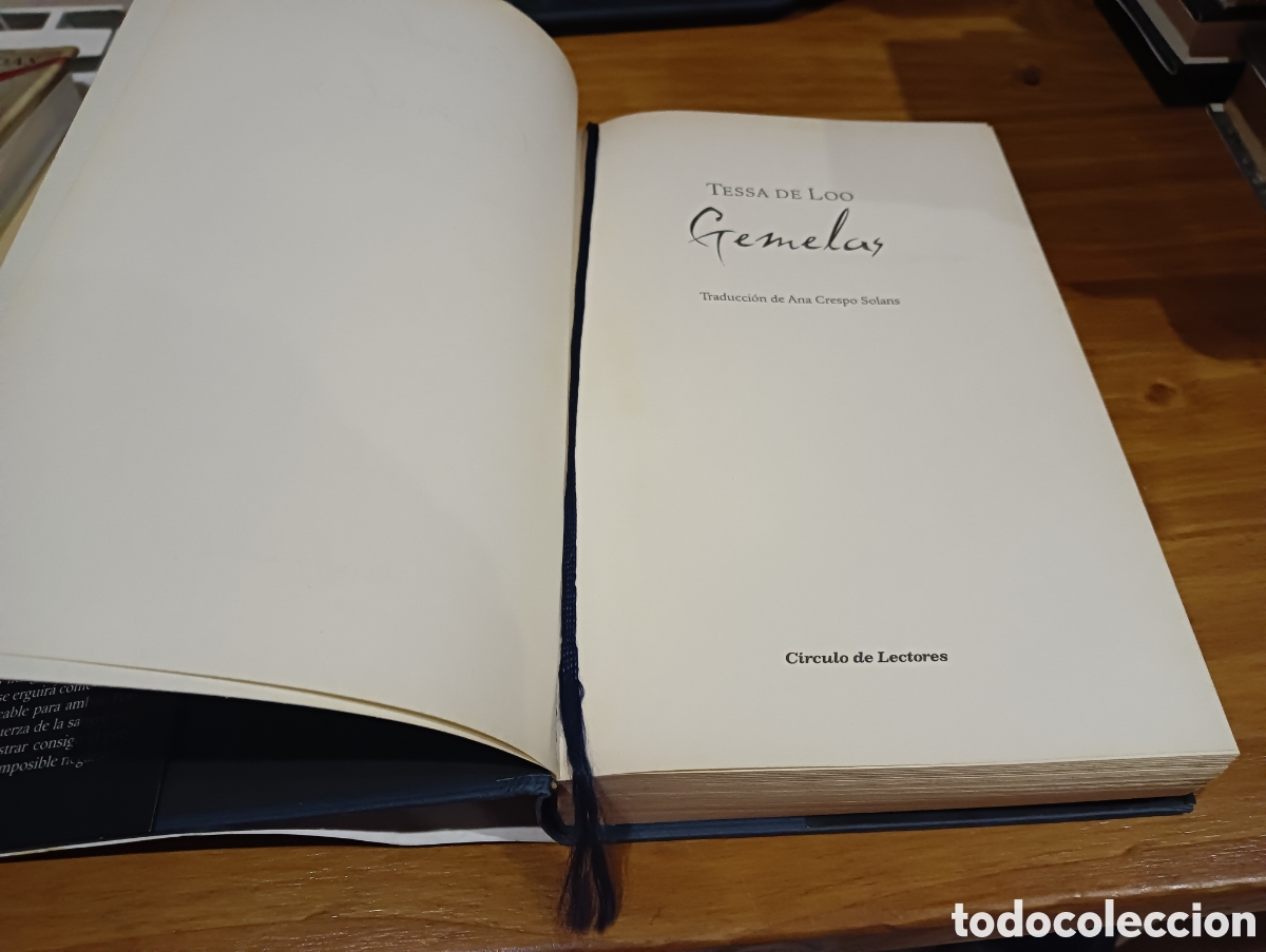 Libros de segunda mano: Gemelas . Tessa de Loo. - Foto 3