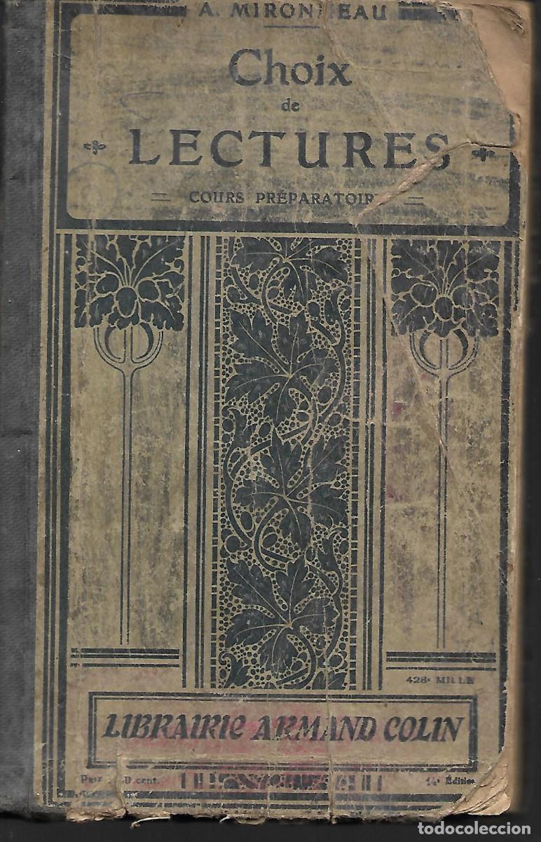 Libros de segunda mano: MUY ANTIGUO LIBRO DE LECTURA EN FRANCES DE 1918 - Foto 2