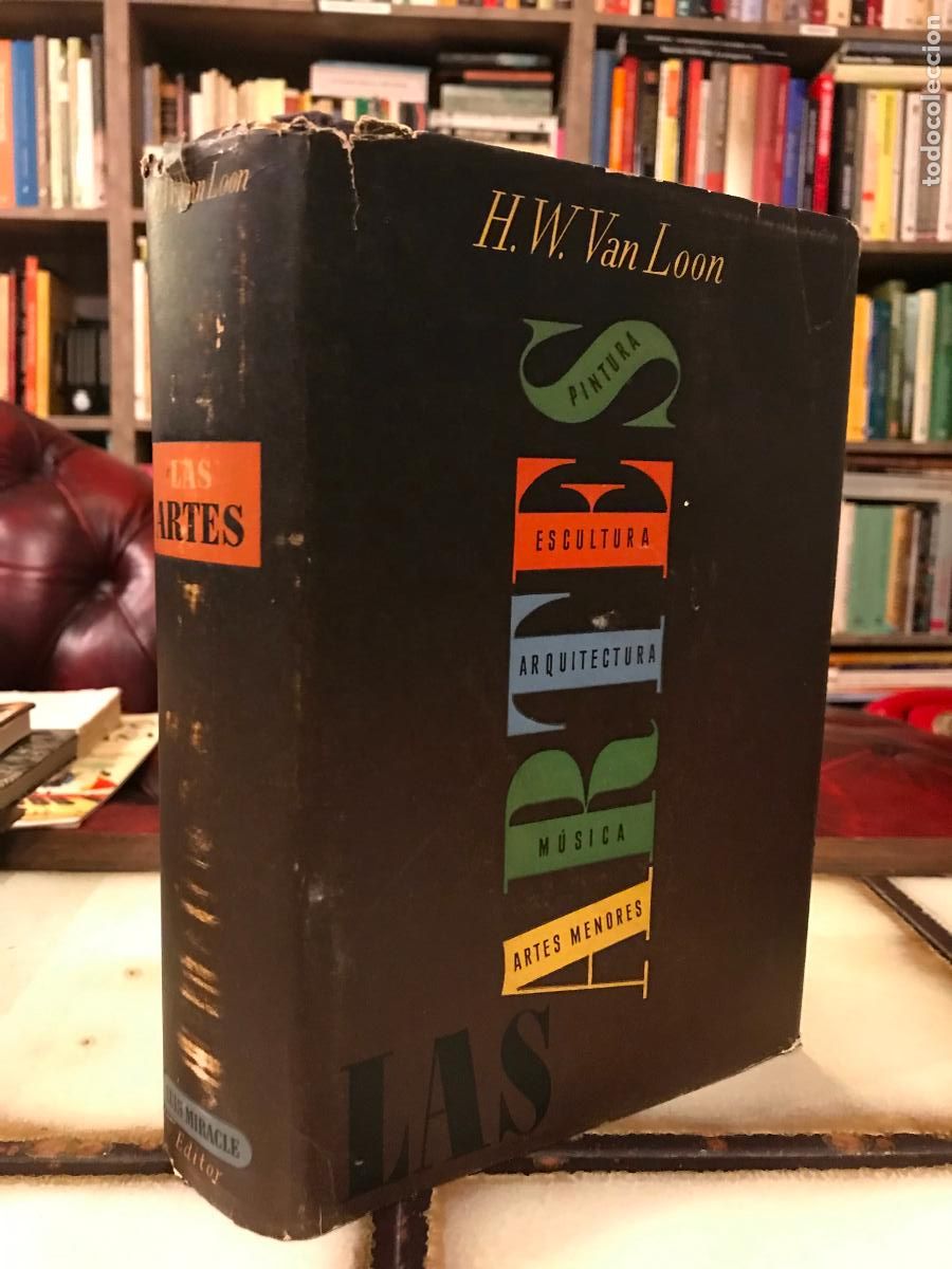 Libros de segunda mano: Las Artes. Hendrik Willem van Loon. - Foto 1
