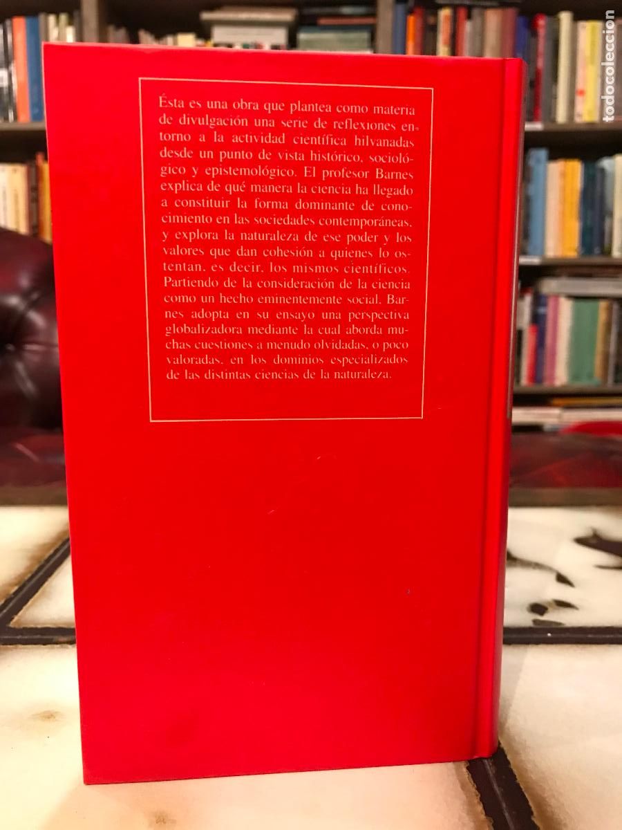 Libros de segunda mano: Sobre ciencia. Barry Barnes. PEDIDO M&Iacute;NIMO 5&euro; - Foto 2