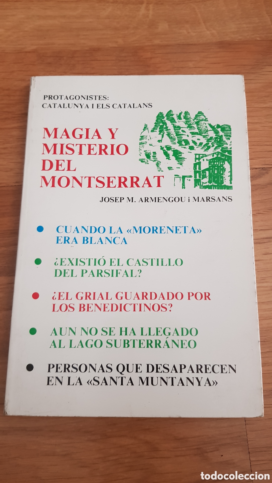 Libros de segunda mano: Magia y misterio del montserrat - Foto 1