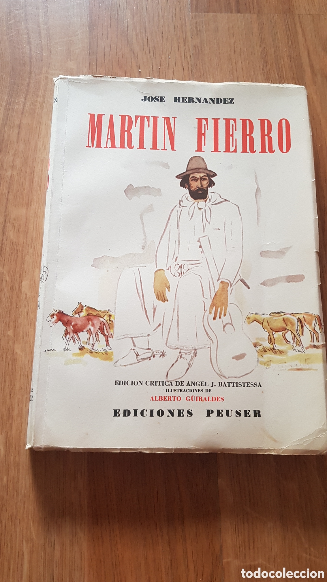 Libros de segunda mano: Martin fierro. Jos&eacute; Hern&aacute;ndez - Foto 1