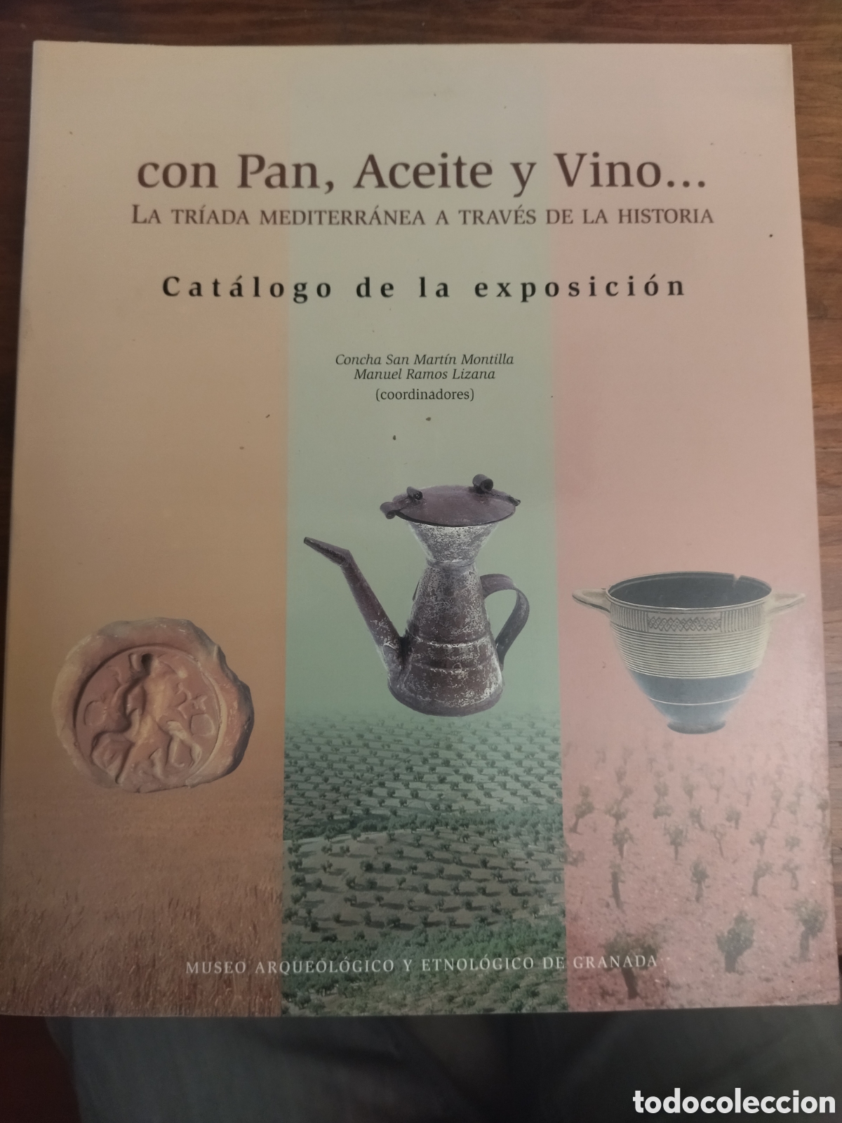 Libri di seconda mano: CON PAN, ACEITE Y VINO...: LA TRIADA MEDITERRANEA A TRAVES DE LA HISTORIA MANUEL RAMOS LIZANA y CONC