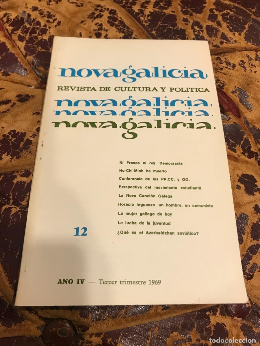 Libri di seconda mano: REVISTA NOVA GALICIA. REVISTA DE CULTURA Y POL&Iacute;TICA. N&ordm; 12. 1969