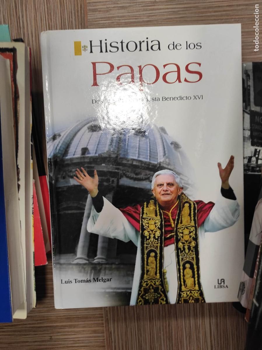 Libros de segunda mano: HISTORIA DE LOS PAPAS - LUIS TOM&Aacute;S MELGAR - LIBSA EDITORIAL - Foto 1