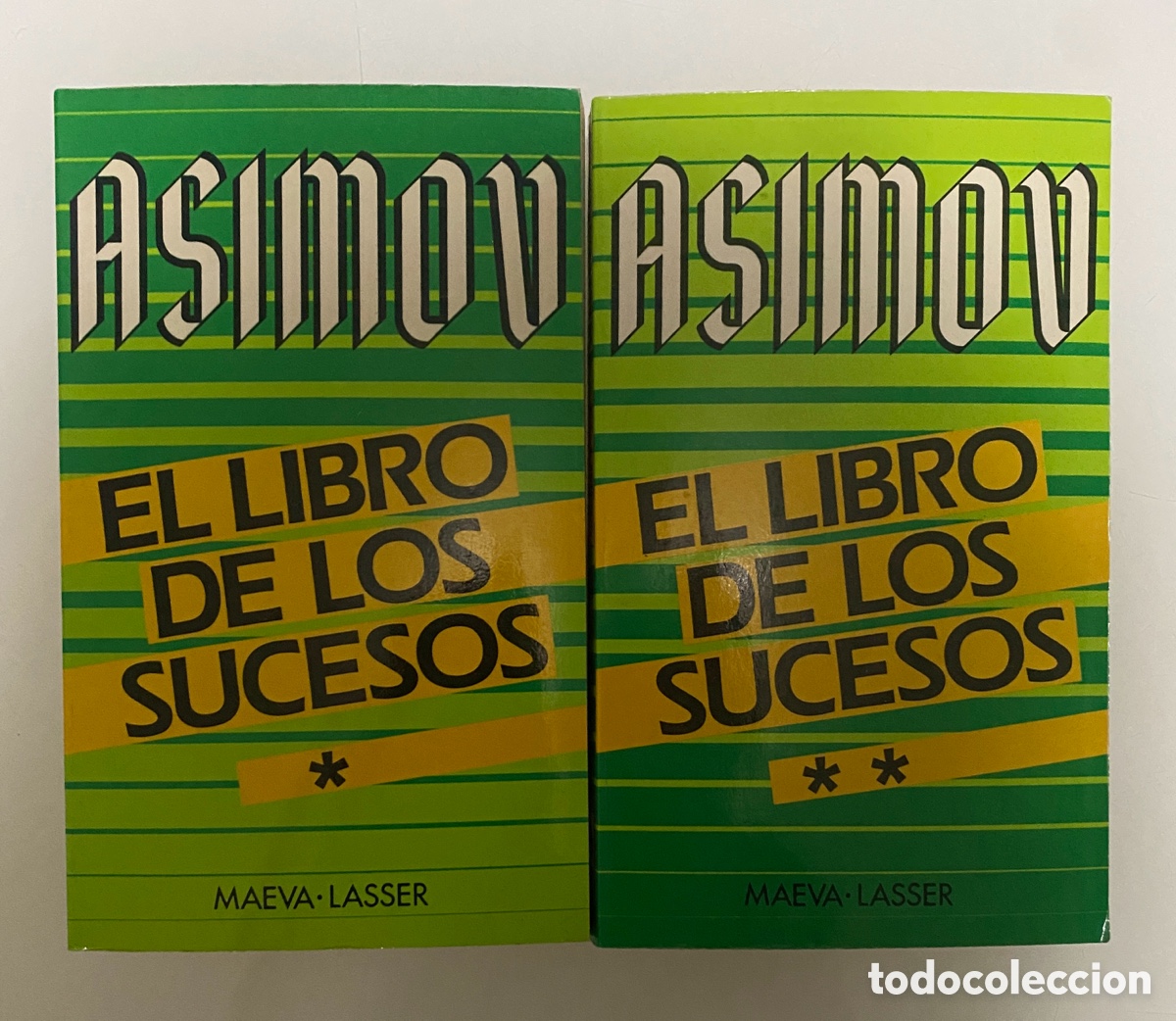 Libros de segunda mano: El Libro de los sucesos I y II (2 Tomos) - ASIMOV, Isaac - Foto 2