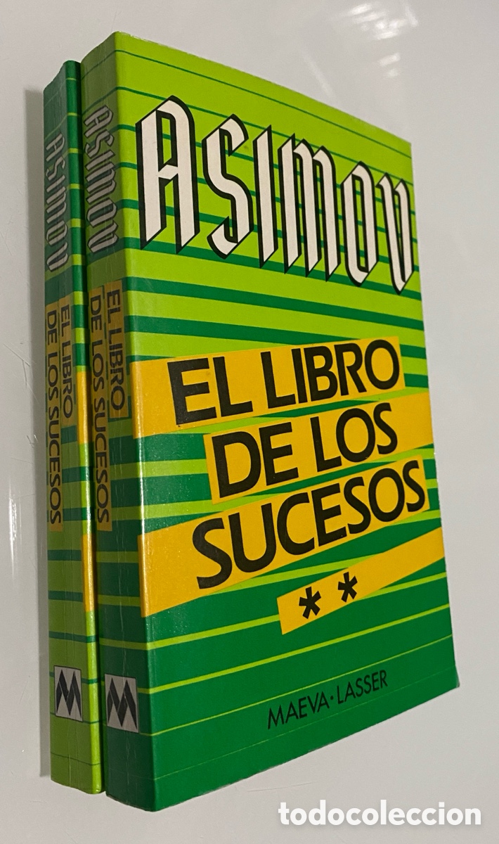 Libros de segunda mano: El Libro de los sucesos I y II (2 Tomos) - ASIMOV, Isaac - Foto 1