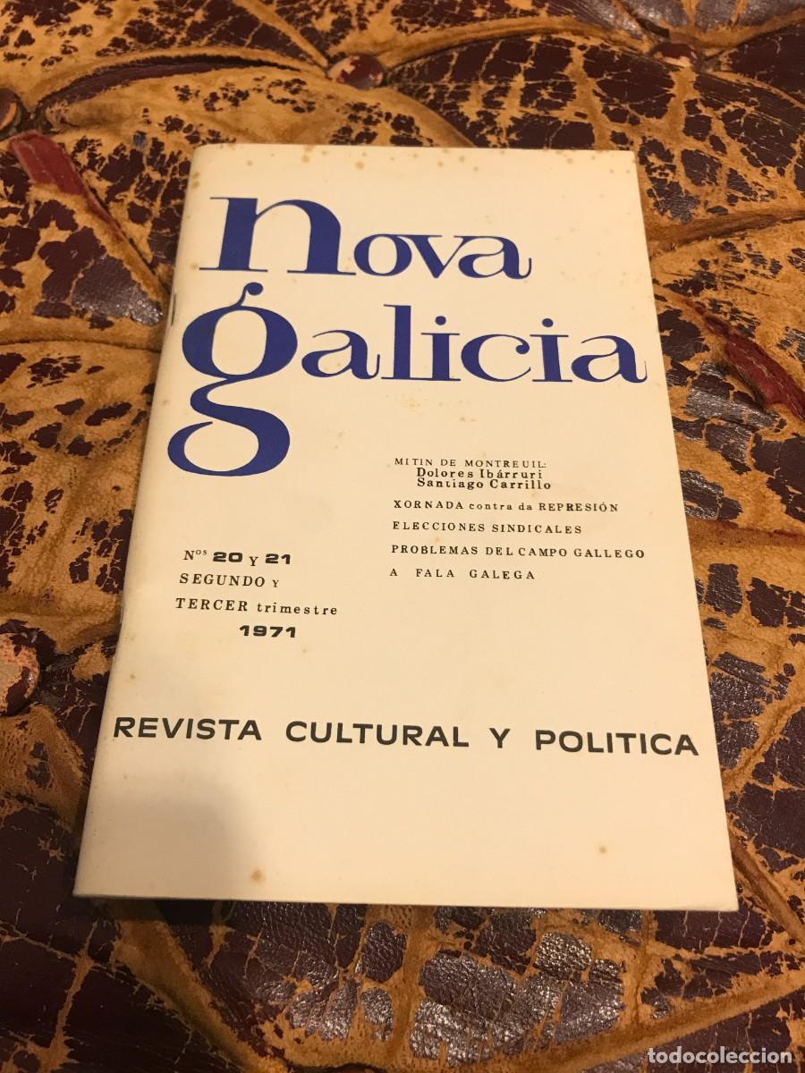 Second hand books: REVISTA NOVA GALICIA. REVISTA CULTURAL Y POL&Iacute;TICA. N&ordm; 20-21. 1971