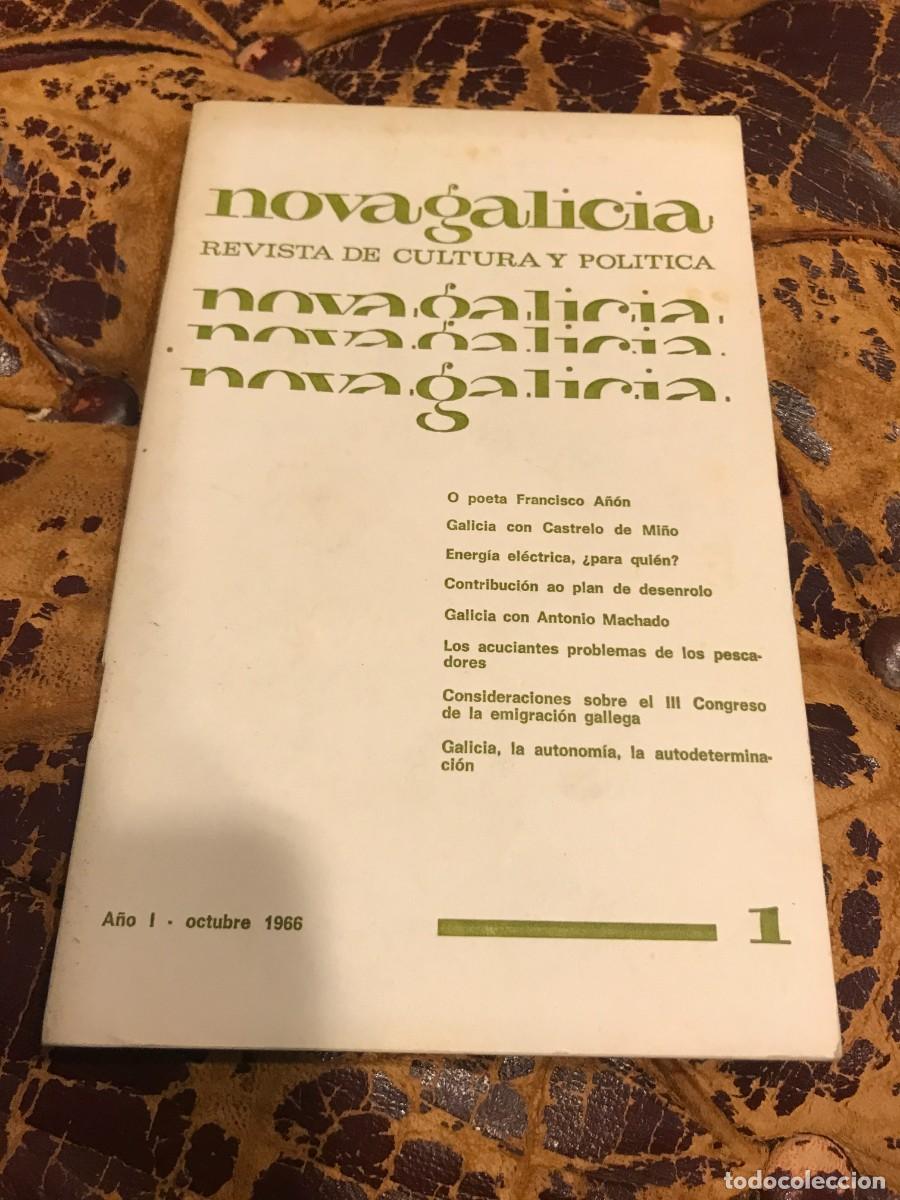 Second hand books: REVISTA NOVA GALICIA. REVISTA DE CULTURA Y POL&Iacute;TICA. N&ordm; 1. 1966