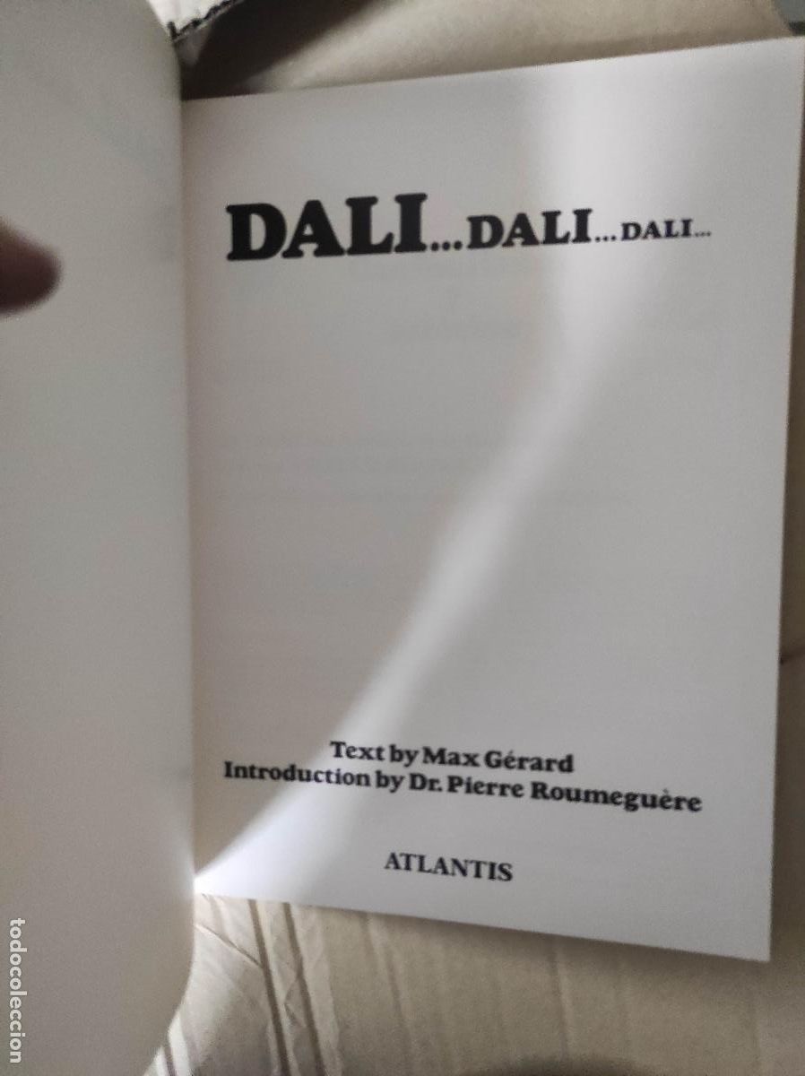 Libros de segunda mano: Dali dali dali atlantis en ingles - Foto 2