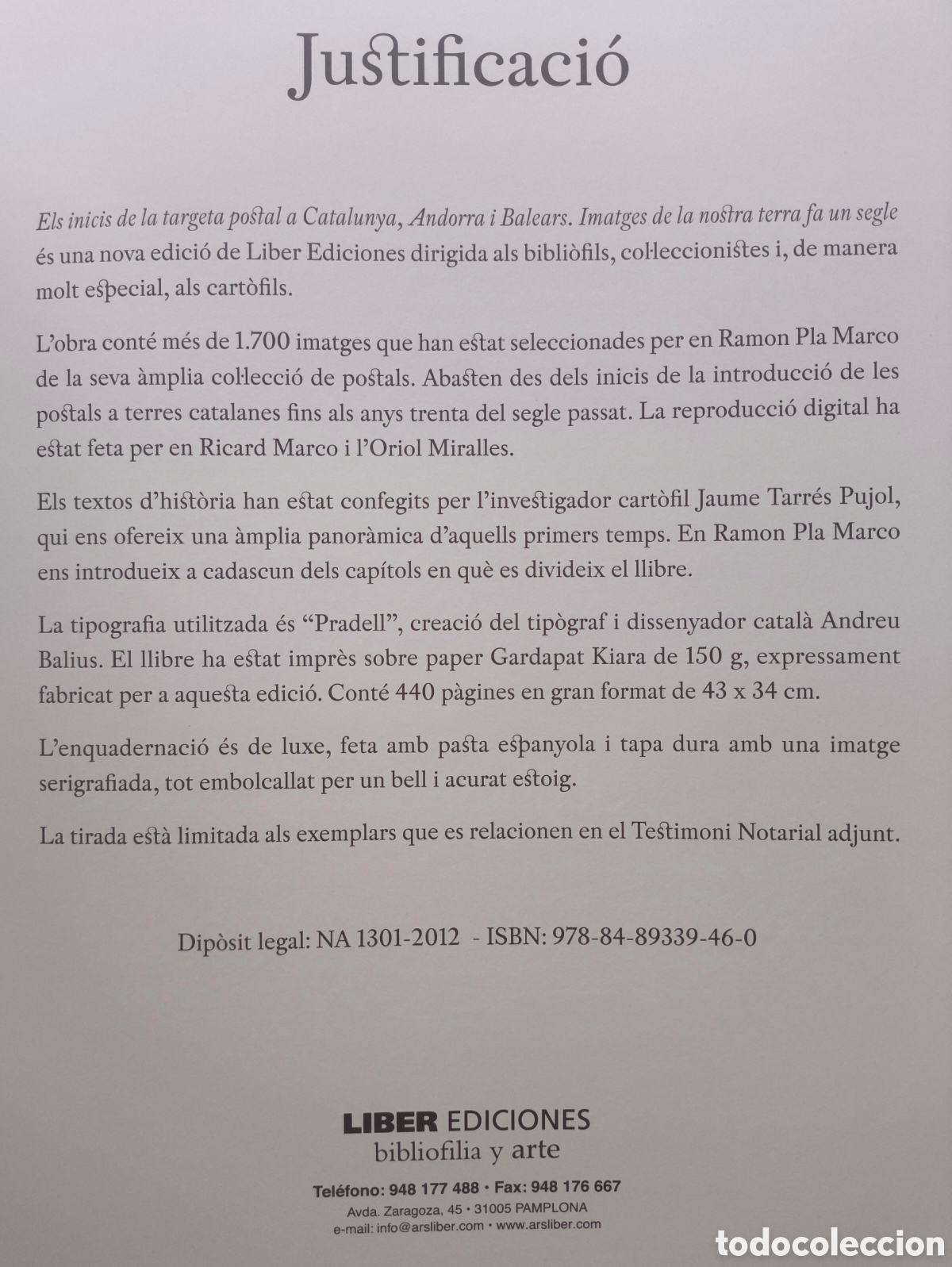 Libros de segunda mano: CATALUNYA TARGETA POSTAL CARTOFILIA LIBRO TIRADA LIMITADA - Foto 14
