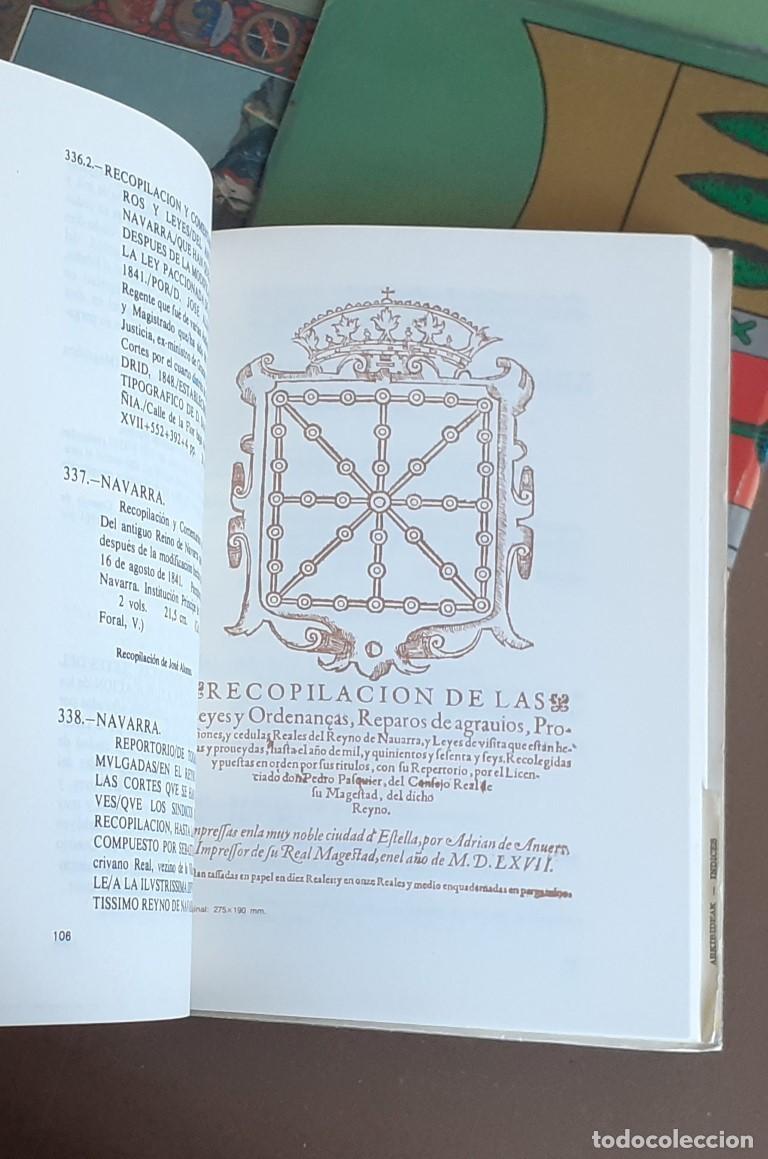 Libros de segunda mano: 6 tomos Catalogo bibliogr&aacute;fico Parlamento Vasco - Eusebio L&oacute;pez - Foto 3