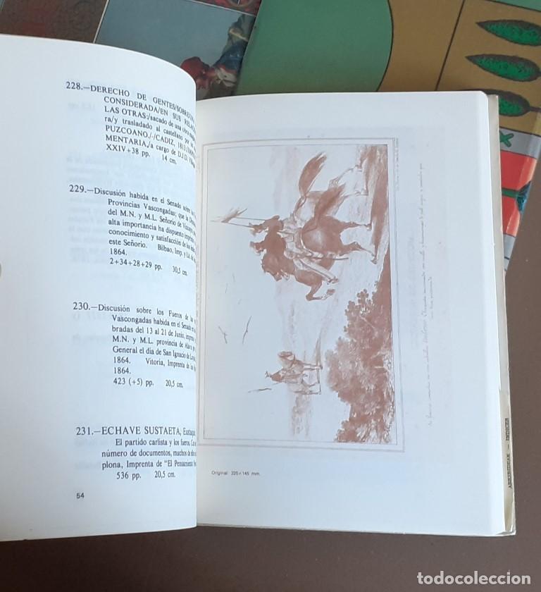 Libros de segunda mano: 6 tomos Catalogo bibliogr&aacute;fico Parlamento Vasco - Eusebio L&oacute;pez - Foto 4