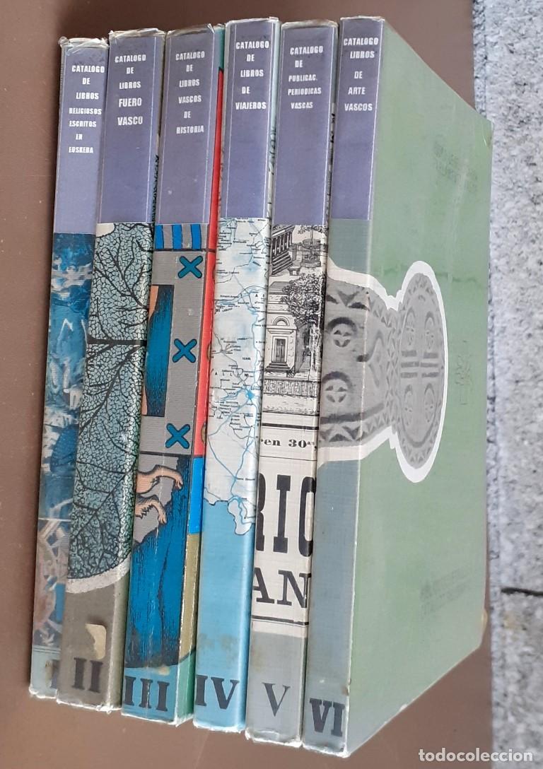 Libros de segunda mano: 6 tomos Catalogo bibliogr&aacute;fico Parlamento Vasco - Eusebio L&oacute;pez - Foto 8
