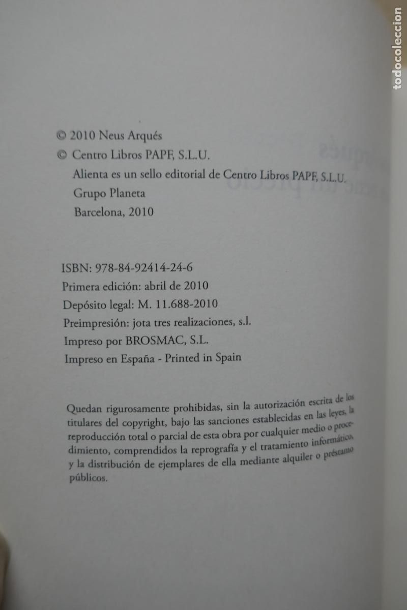 Libros de segunda mano: Todo tiene un precio - Neus Arqu&eacute;s - Foto 5