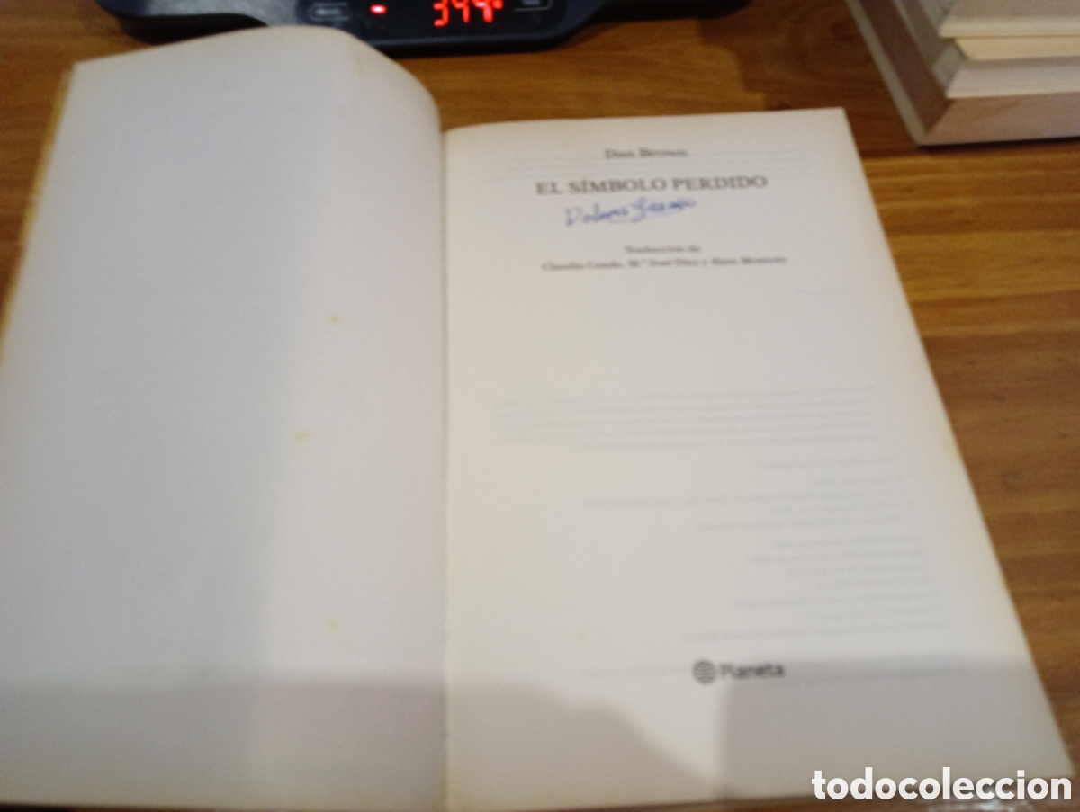 Libros de segunda mano: El s&iacute;mbolo perdido. Dan Brown - Foto 2