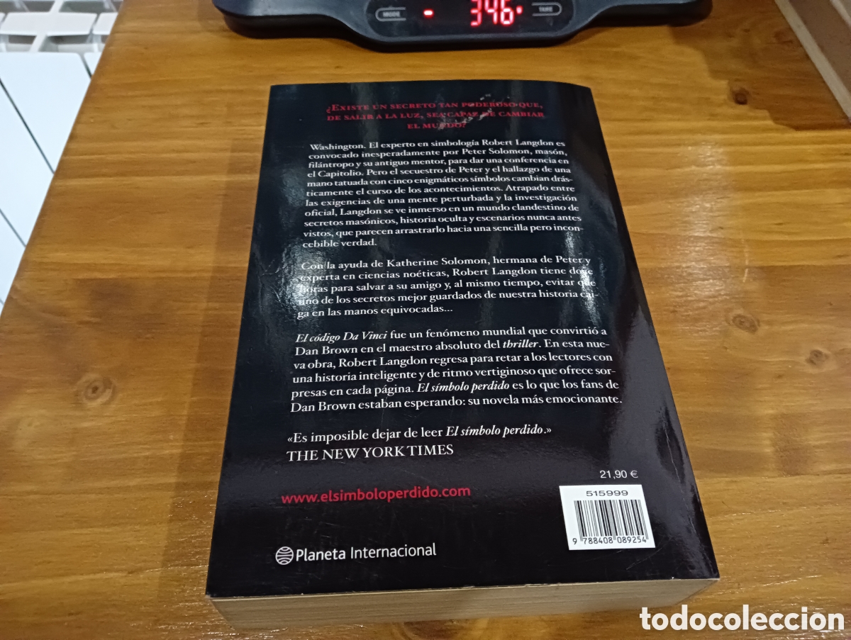 Libros de segunda mano: El s&iacute;mbolo perdido. Dan Brown - Foto 7