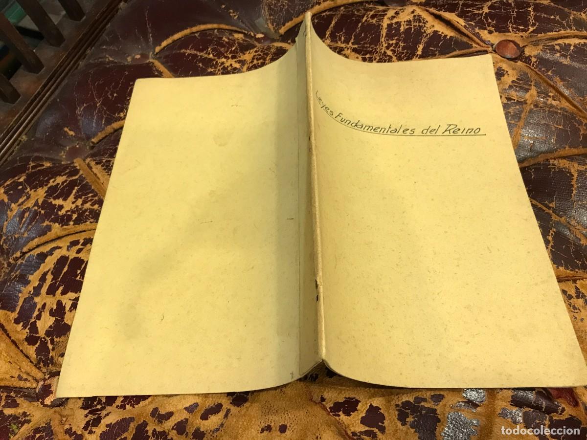 Gebrauchte B&uuml;cher: LEYES FUNDAMENTALES DEL REINO POR EL QUE SE APRUEBAN LOS TEXTOS REFUNDIDOS... 1967