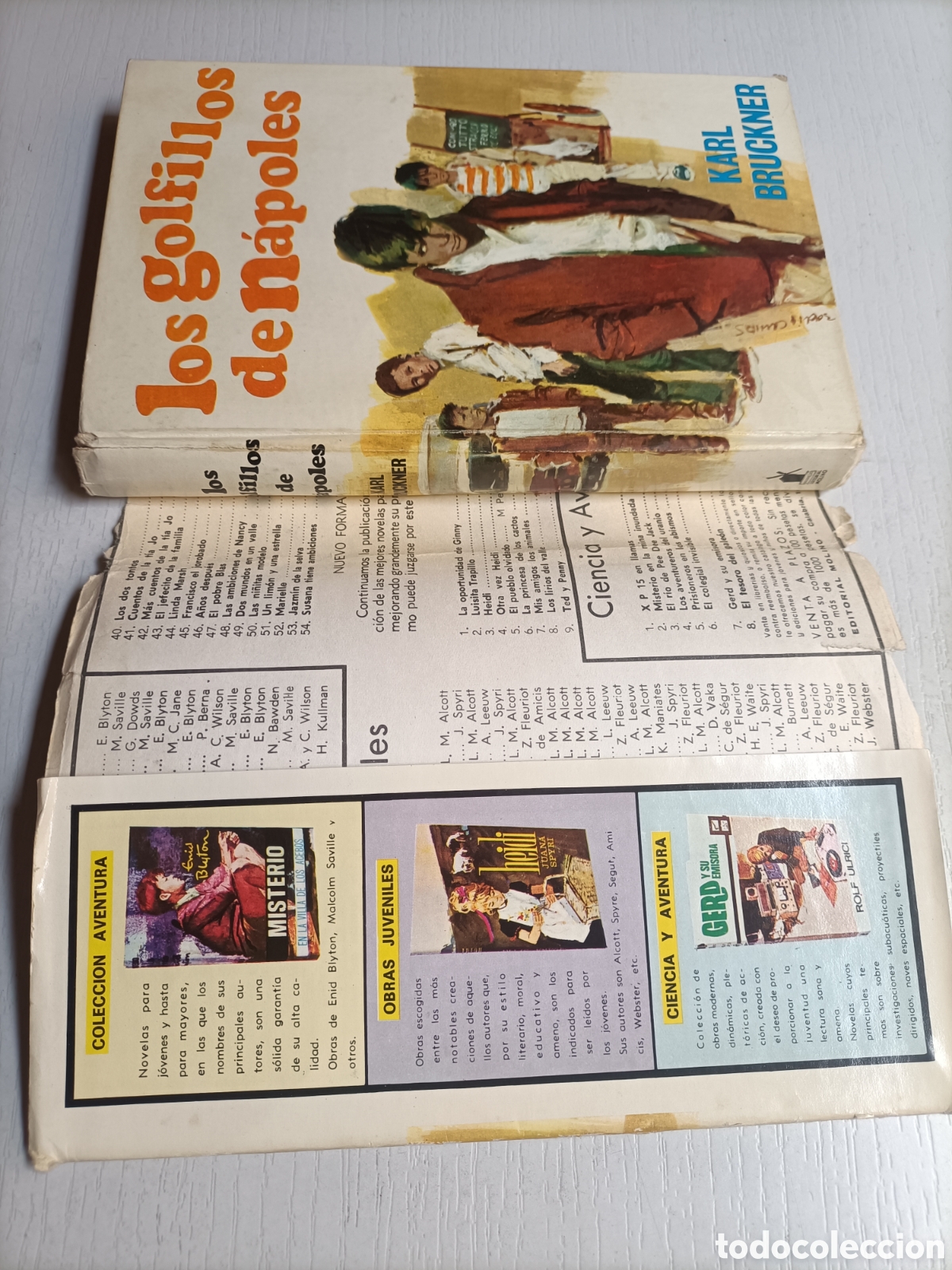 Libros de segunda mano: Los golfillos de N&aacute;poles Karl Bruckner - Foto 4
