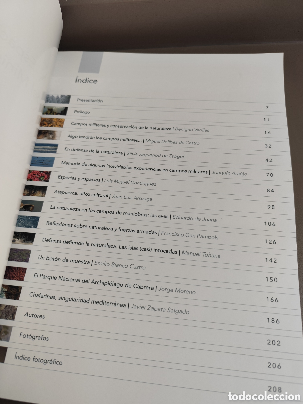 Libros de segunda mano: ESPACIOS NATURALES DEL MINISTERIO DE DEFENSA - Foto 7